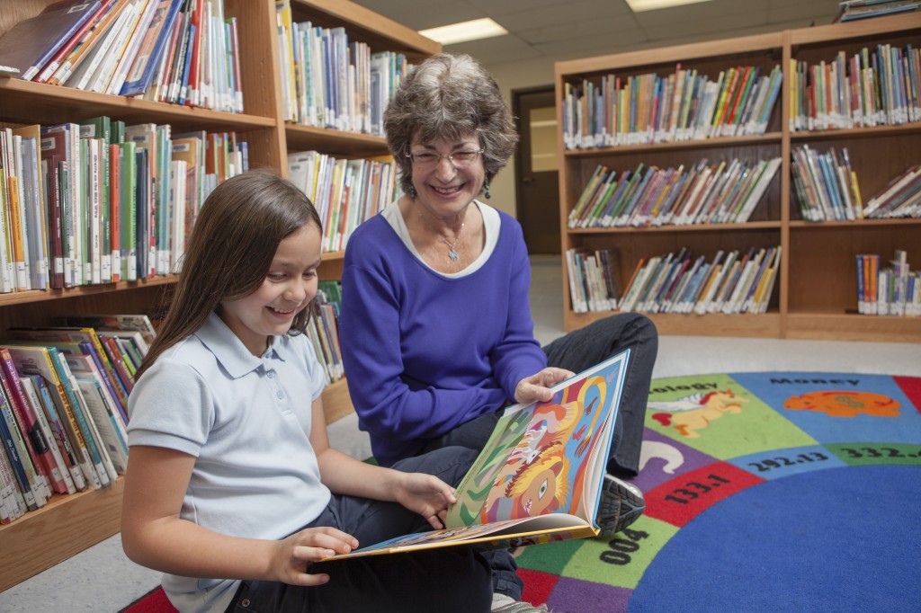 They read to children.