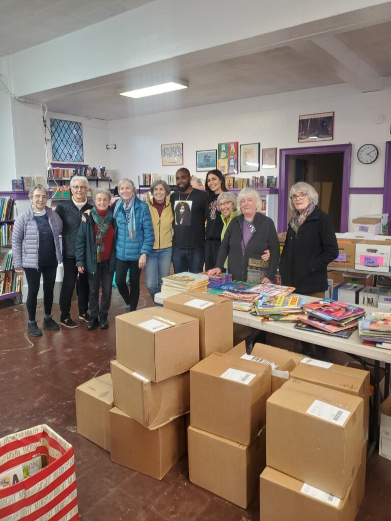 EBCBP Volunteers and the team from The Conscious Kid.